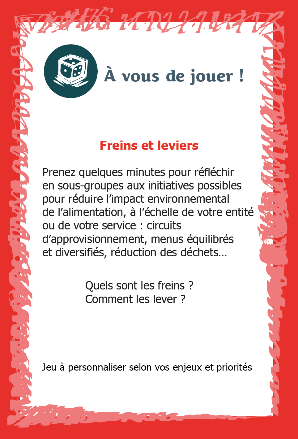 Carte Alimentation verso