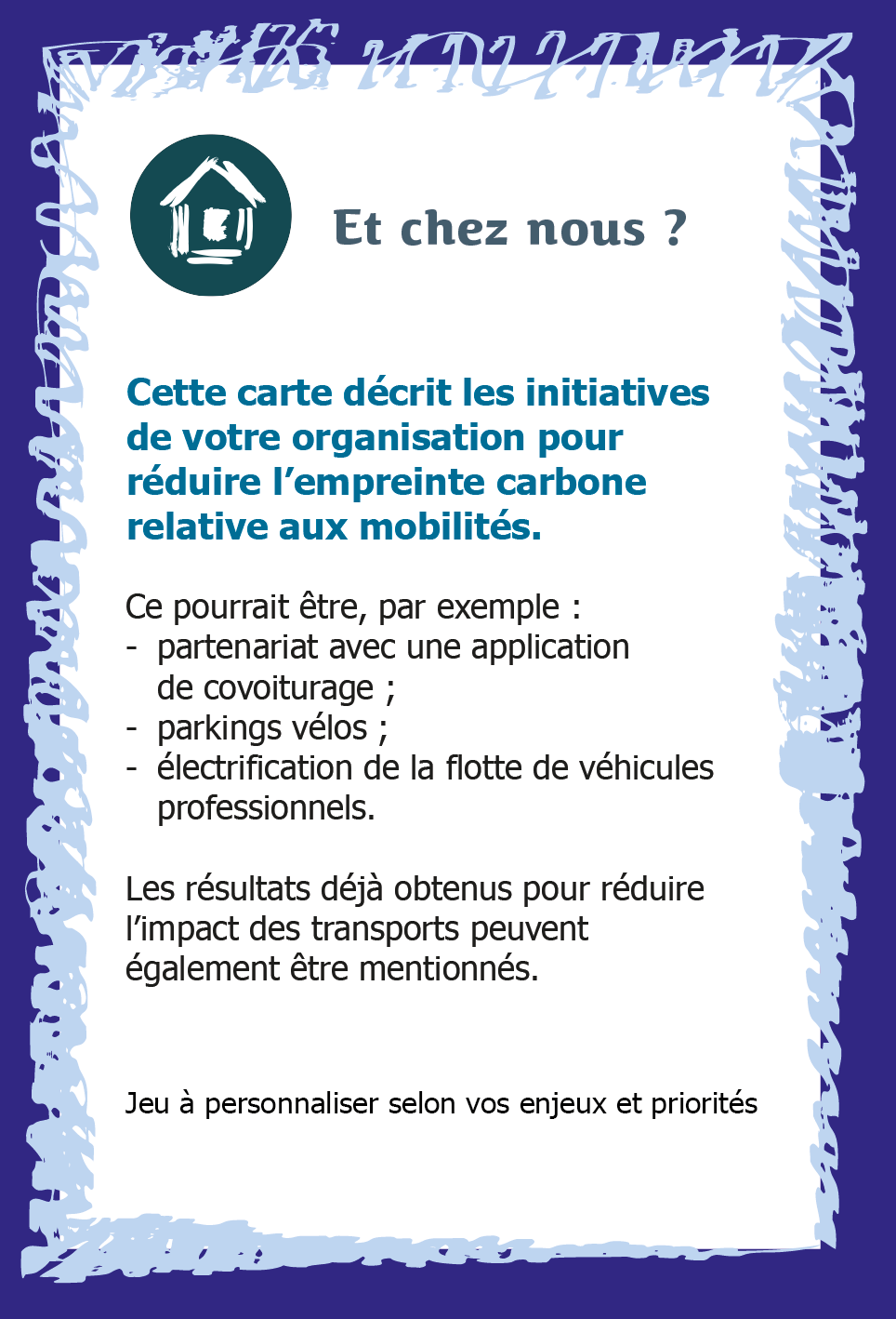 Carte Mobilités verso